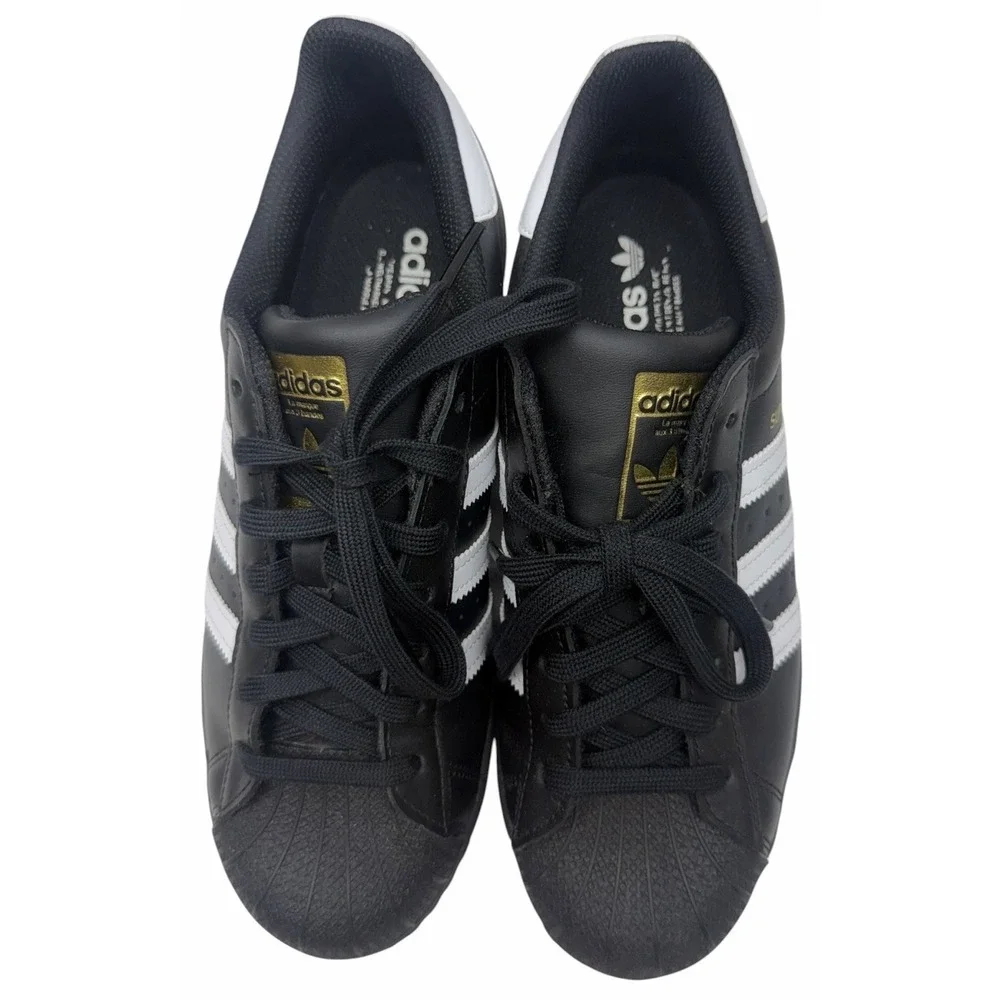 Adidas Originals Superstar EG4959 Black White Men's Size 8.5 Sneakers New w/ Box